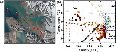 Tracing freshwater sources and particle discharge in Kongsfjorden: insights from a water isotope approach